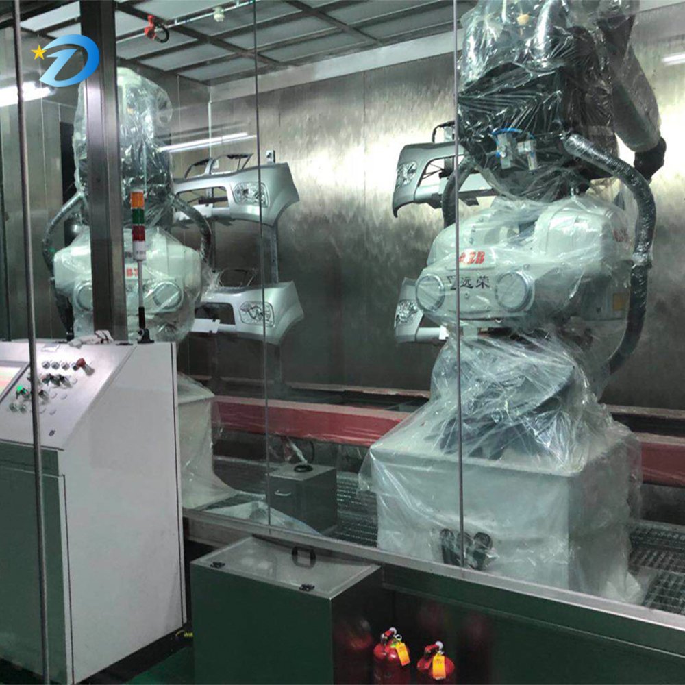 Auto Parts Painting Automotive Exterior Spraying Equipment Automated Assembly Line