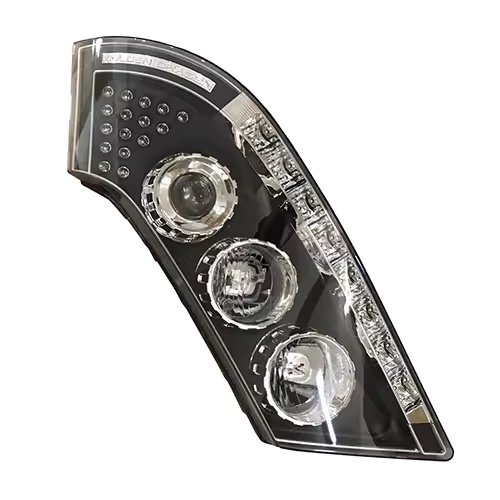 China Bus Accessories ZK6120 Kinglong Higer Zhongtong Bus Lamps 12V 24V LED Headlight Lamps Lights for City Mini Bus Lamp Parts