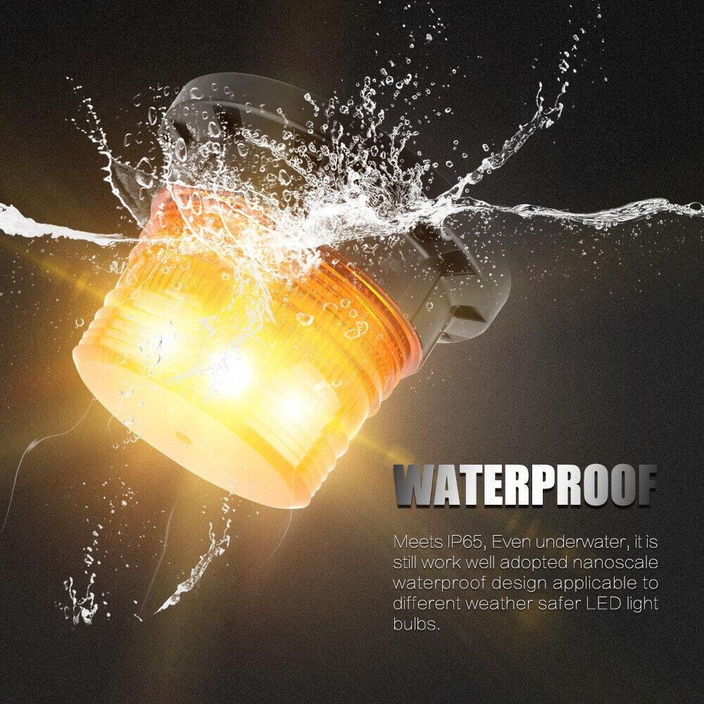 2023 New Style Amber Led Strobe Beacon Warning Light Emergency Strobe Light Led Beacon Warning Light for Car Truck Bus