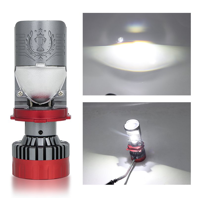 Automotive Accessories 2Y Lens Led Projector Headlights High Power 220w Focos Led Faros H4 Led Headlight for Car Motorcycles Led