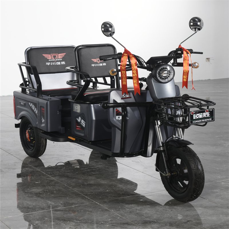 QSD 48v 500w Lead-acid Small Auto Rickshaw Elderly Adult Electric Trike Etrike 3 Wheel Mobility Scooter for Disabled