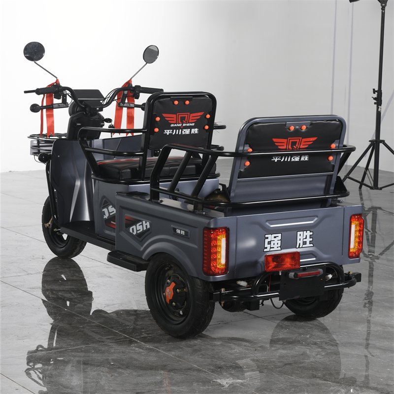 QSD 48v 500w Lead-acid Small Auto Rickshaw Elderly Adult Electric Trike Etrike 3 Wheel Mobility Scooter for Disabled