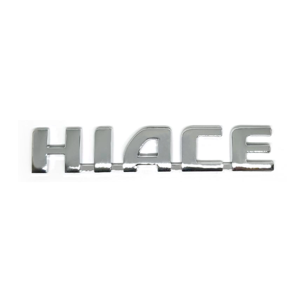 SUNLOP Hiace Accessories #000406 BADGES for Hiace 200 Commuter Van Hiace KDH Parts Manufacture Auto Parts Quantum Tunning