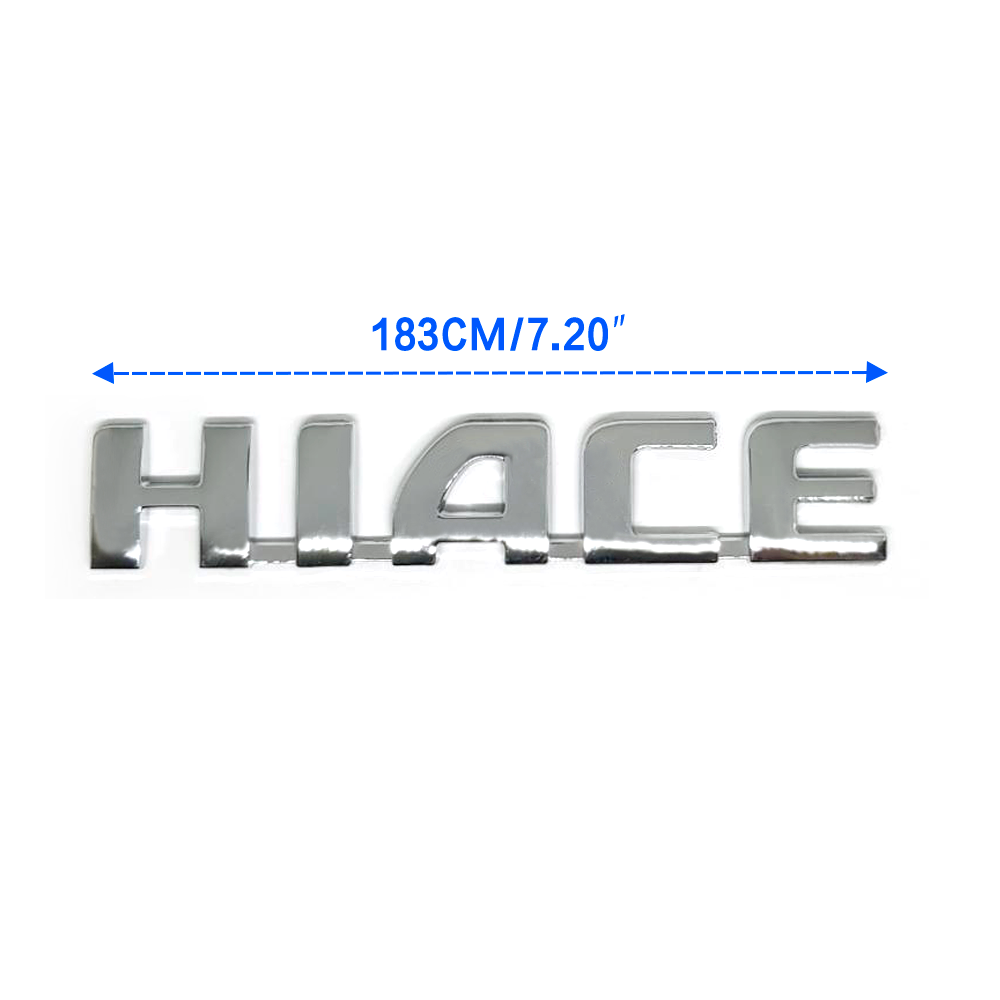 SUNLOP Hiace Accessories #000406 BADGES for Hiace 200 Commuter Van Hiace KDH Parts Manufacture Auto Parts Quantum Tunning