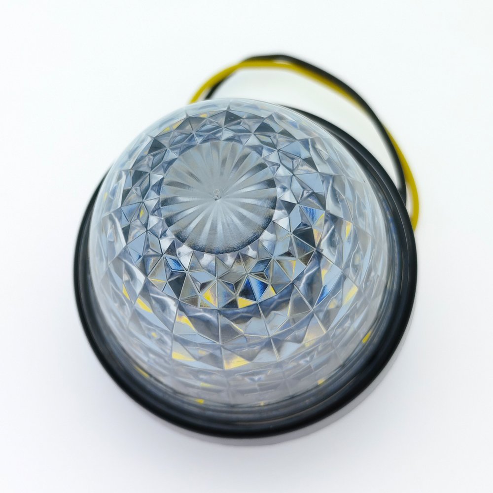CE DOT EMARK Waterproof 100% 12V-24V Watermelon Led Light Truck Direction Led Side Marker Lights for Semi Truck Accessories
