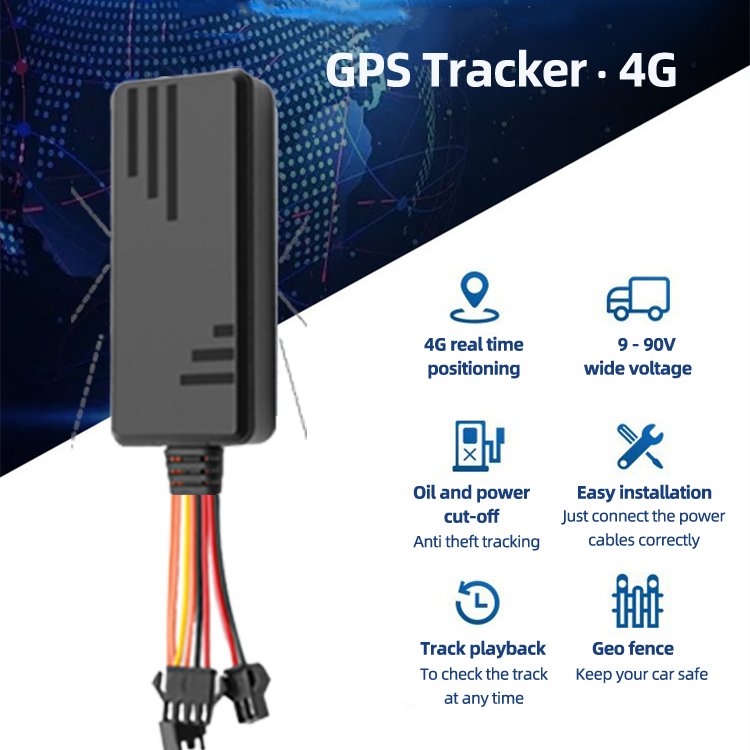 Keenchip 4G Truck Gps Tracking Device Fuel 8 Wires Gps tracker with Sdk and Api 4g Gps tracker