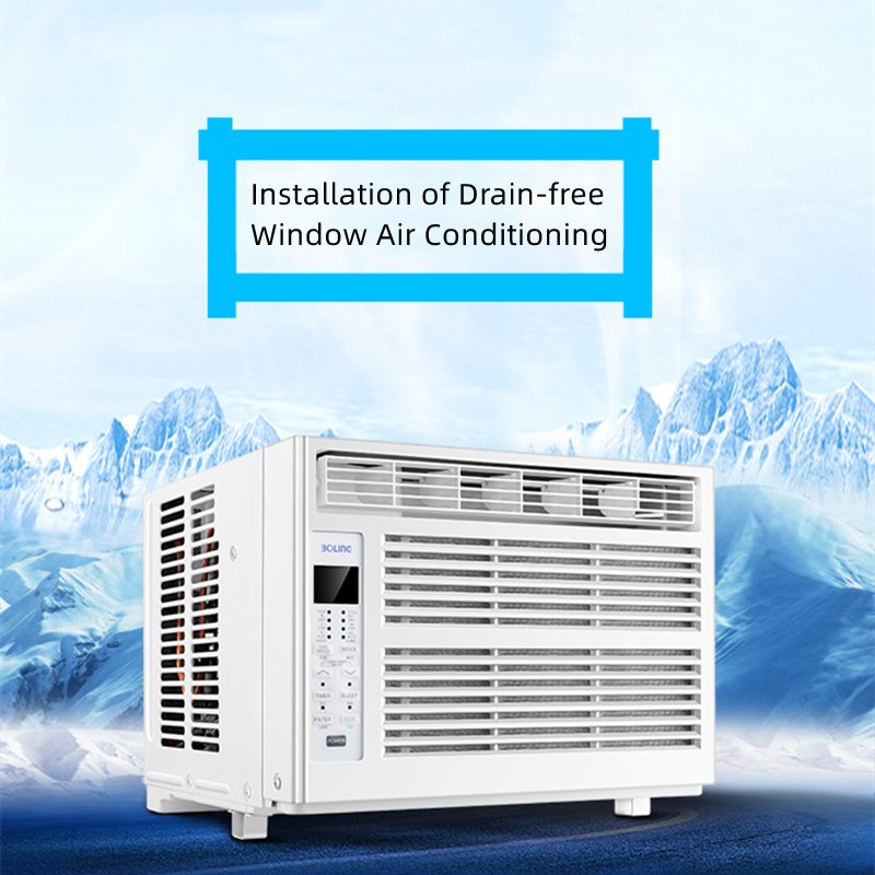 24V/220V Portable Window Kit Air Conditioner Window 12V Parking Motorhome Air Conditioner