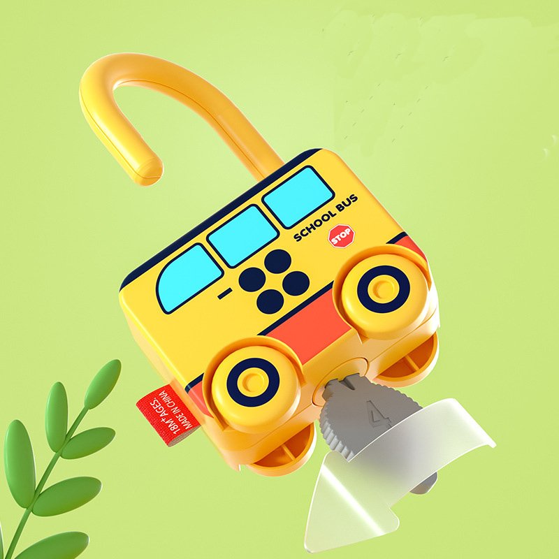 Montessori Children Educational Alphabet Number Learning Locks Toys Alphanumeric Unlock Teaching Aids Toys for Kids