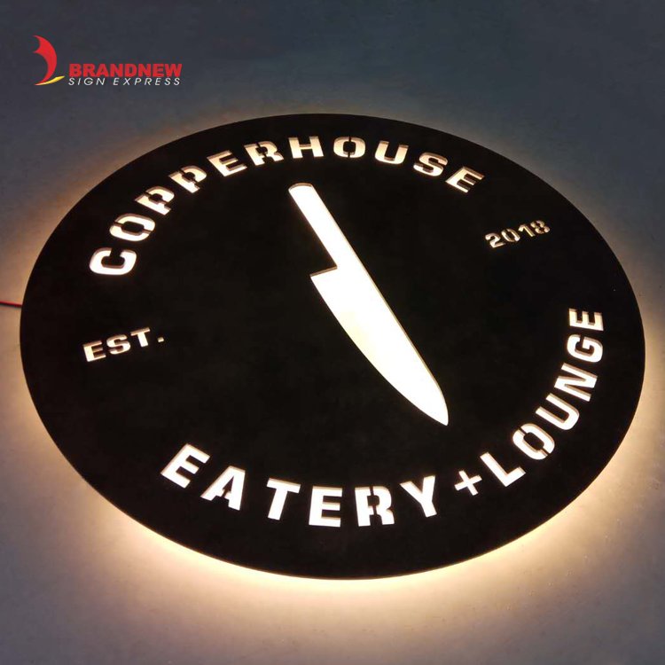 BRANDNEWSIGN Manufacturer Custom Business Sign Board Office Outdoor Backlit Illuminated Company Wall Logo Led 3d Letter Sign