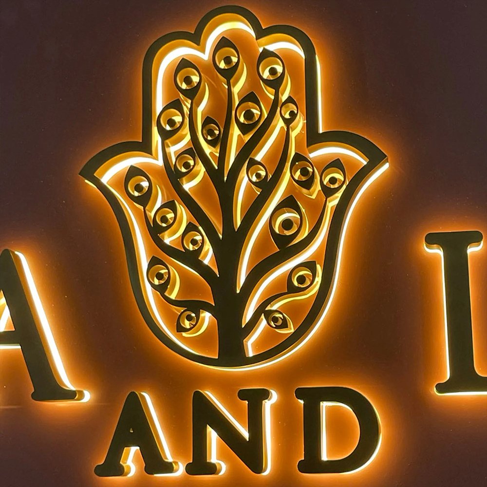 Customized Shop 3D Colorful Front Lit Channel Letter logo Sign Led Lighting Epoxy Resin Illuminated Letters Machine