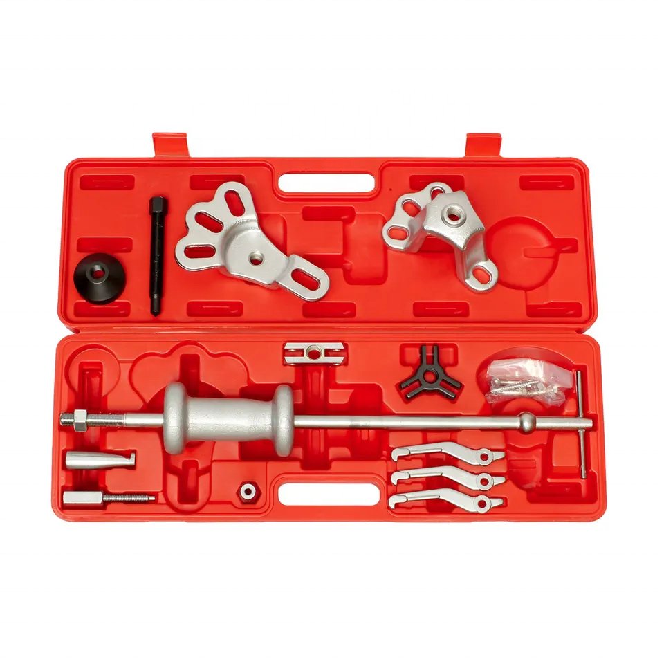 19 Piece Set Casting Sliding Hammer Forging High and Low Pressure Claws and Accessories