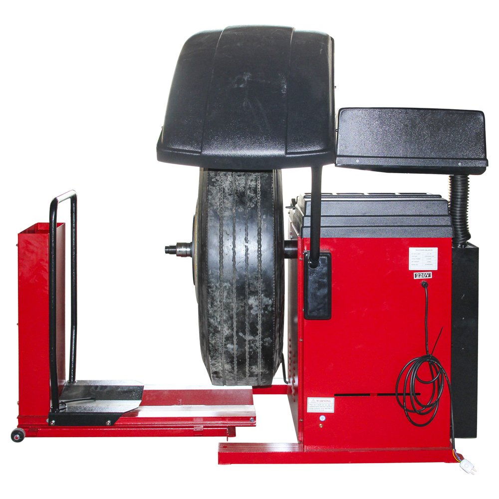 TFAUTENF Truck Tyre Wheel Balancer Machine Bus Pickup Truck Wheel Balancing Machine