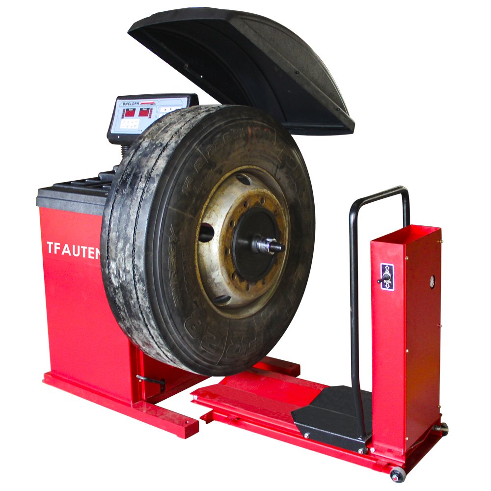 TFAUTENF Truck Tyre Wheel Balancer Machine Bus Pickup Truck Wheel Balancing Machine
