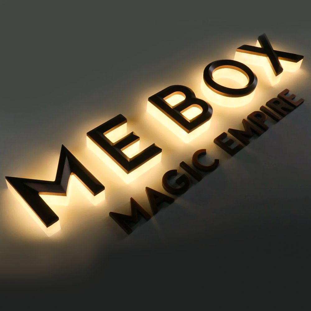 Factory Customized CE Certified Acrylic Luminous Letters Light Acrylic LED Luminous Letter LOGO LED Store LOGO Light
