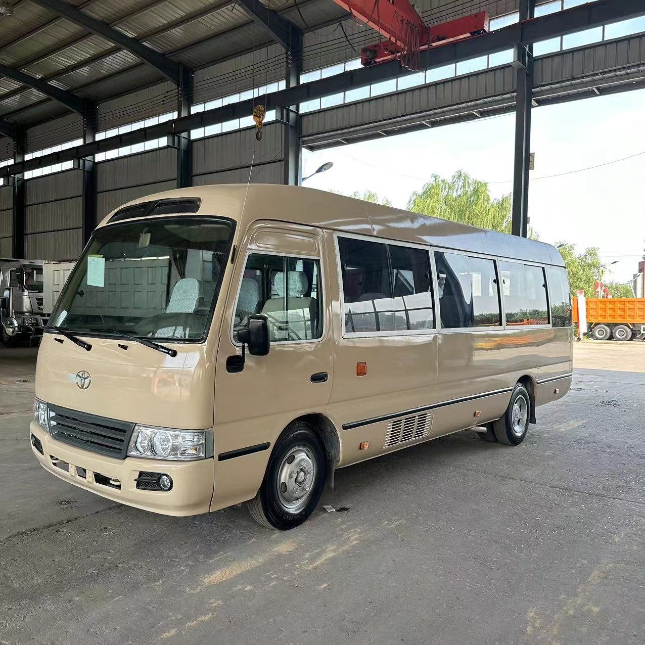 Original Toyota LHD RHD to Yota Coaster Bus 29 Seats Diesel Engine Good Condition for Sale