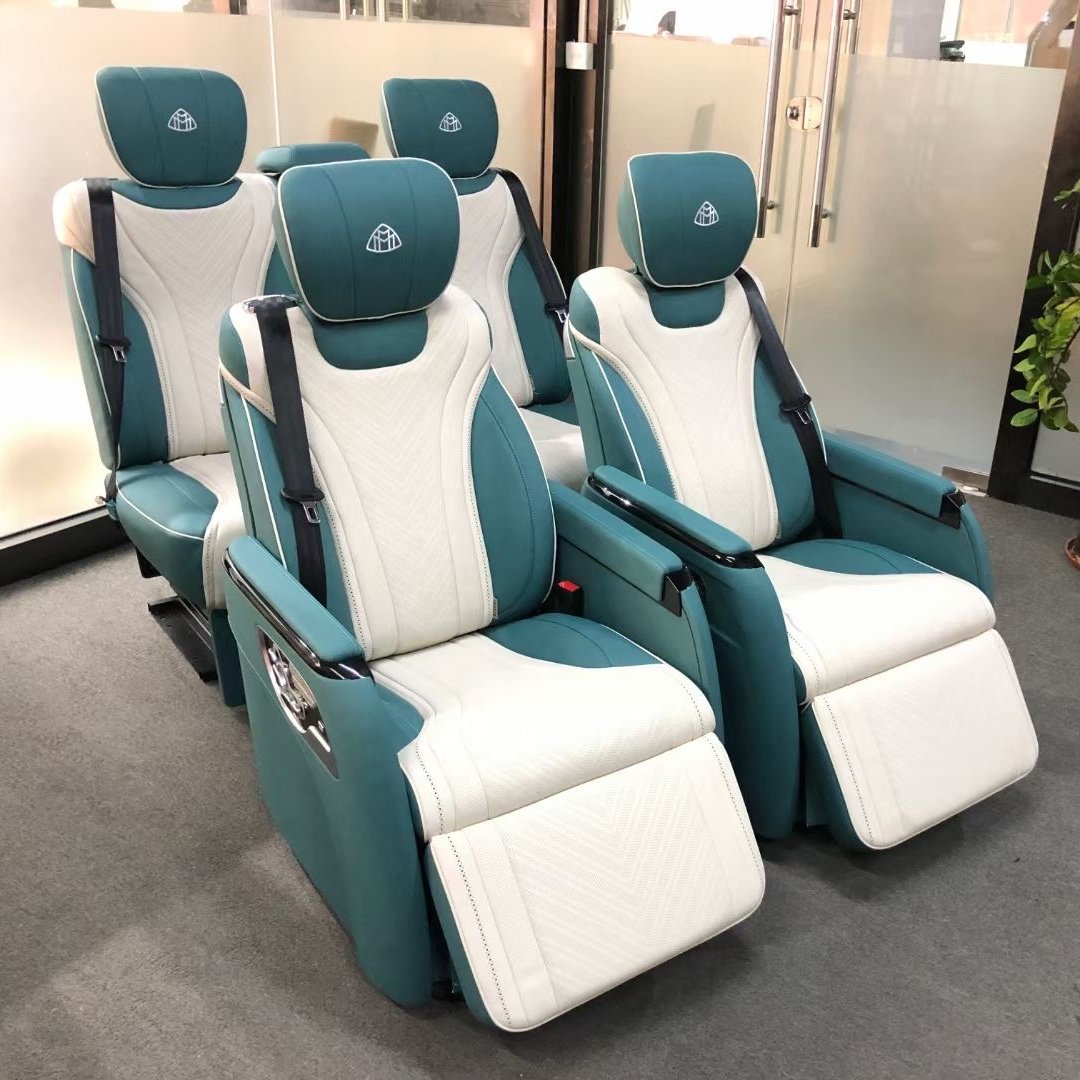 Reclining Sprinter Van Seats With Full Leather for Mpv Van Alphard Sprinter Conversion
