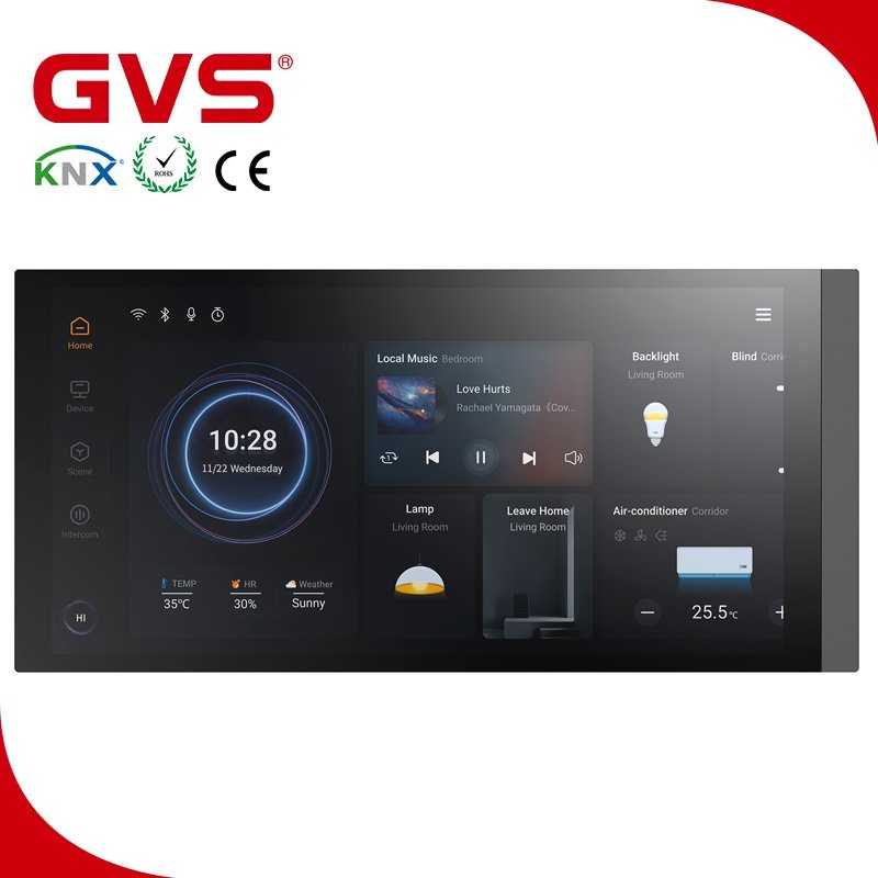 NEW Release GVS KNX/EIB K-BUS Smart Home Automation System 7 INCH Touch Screen SIP Video Intercom KNX Smart Touch S7 Smart Home