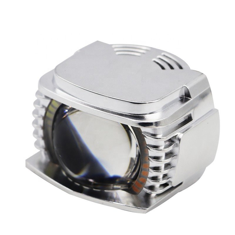 Factory Sale Car U Style DRL Led Projector Headlight BIfocal Lens Single High Beam in Laser Dual Color Highlight Spotlight