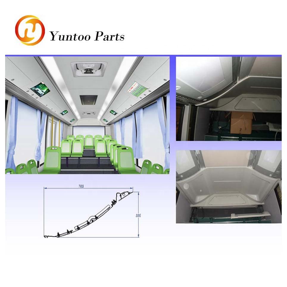 High-middle coach Bus Interior Trim with LED and Service Kits