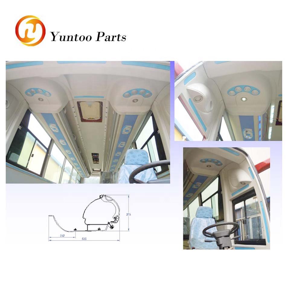 High-middle coach Bus Interior Trim with LED and Service Kits