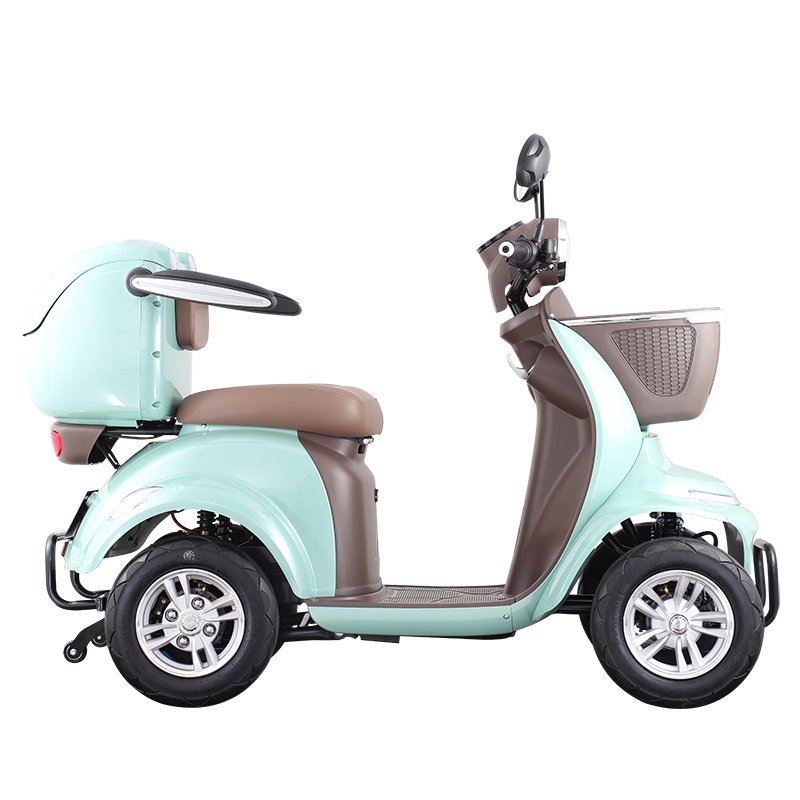 Xiahe Single-seat Hooded Electric Vehicle Disc Brakes Elderly Disabled Rides Electric Tricycle