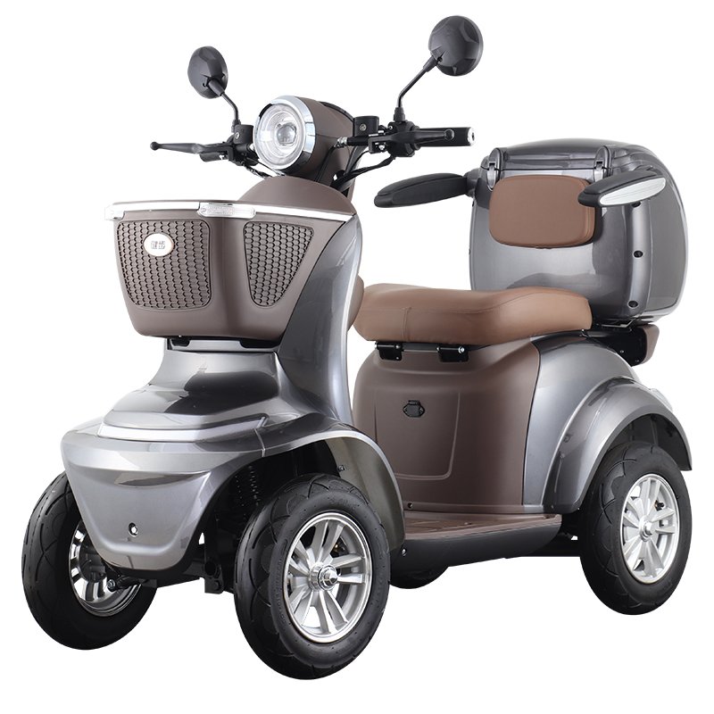 Xiahe Single-seat Hooded Electric Vehicle Disc Brakes Elderly Disabled Rides Electric Tricycle