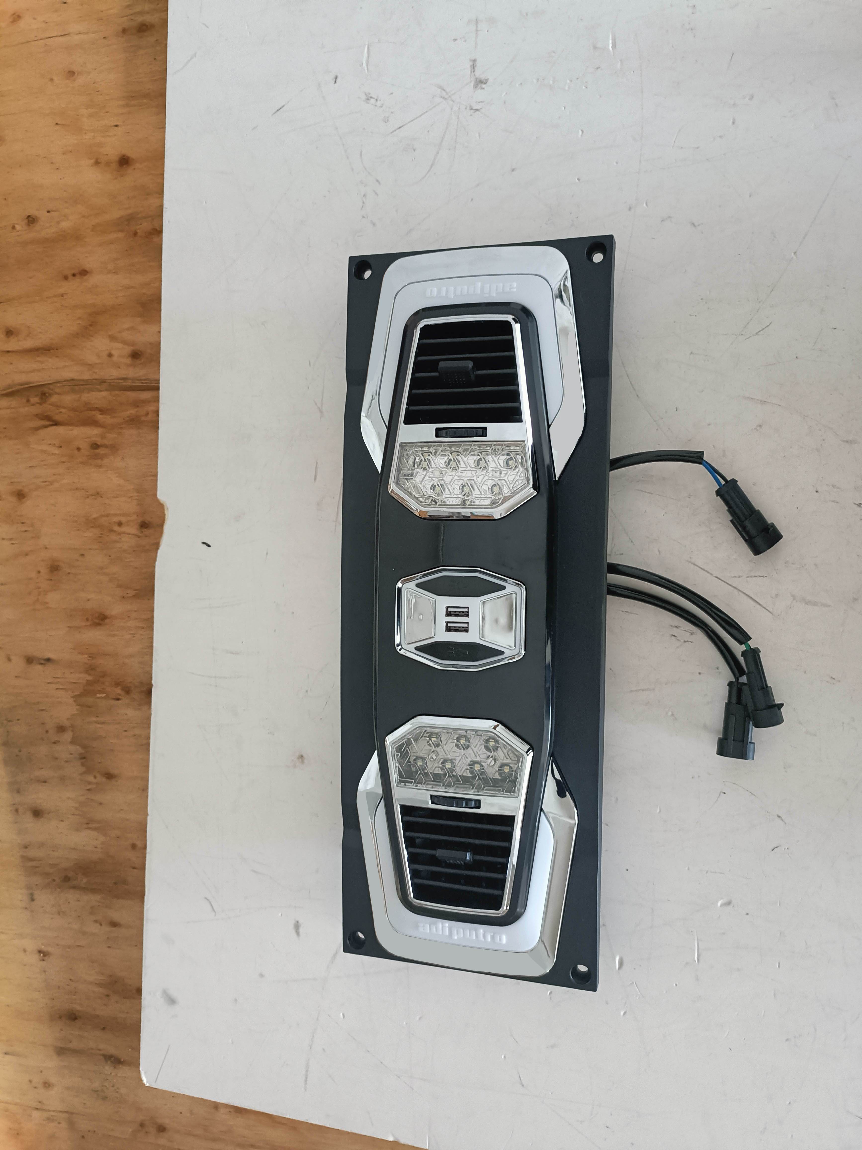 Bus Accessories for Autobus LED Reading Lamp Wind Outlet Louver Jetbus 5 HC-B-12592