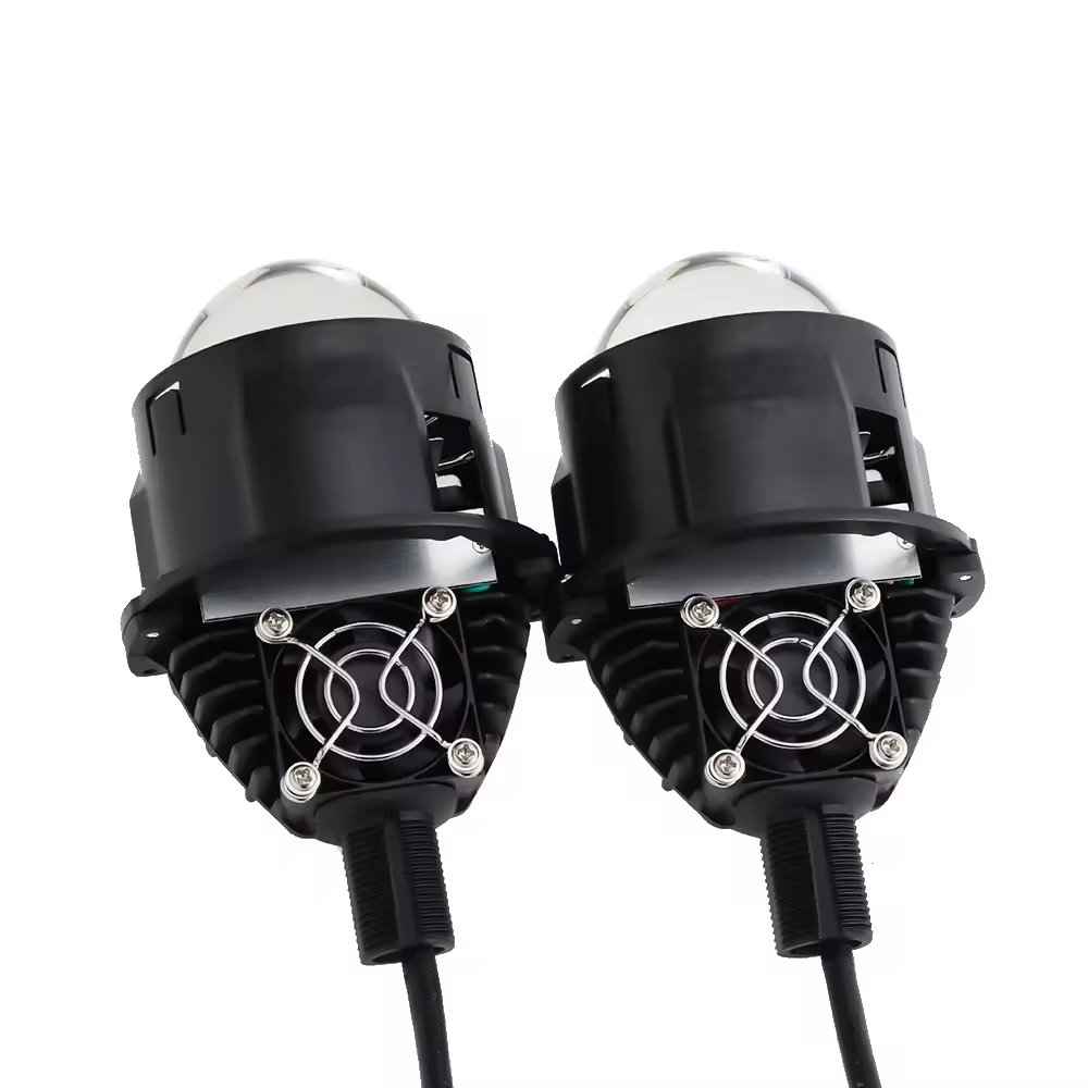P5 2.5inch Car Led Headlight High Low Beam Projector Lamps Auto Lighting System Super Bright 6000k Led Projector Lens
