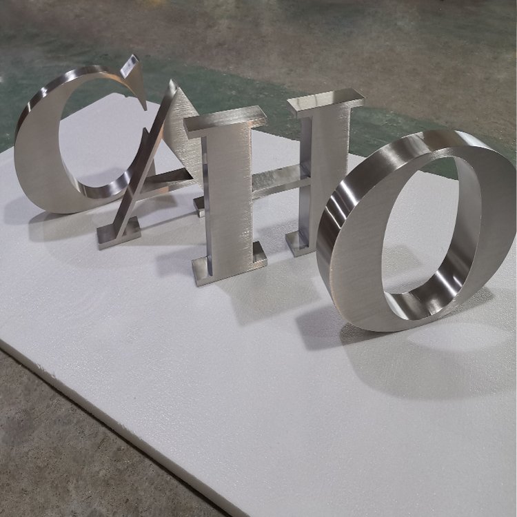 Metal Letters 3d Sign Custom Gold Metal Letter Led Signage Indoor & Outdoor 3d Letters Sign