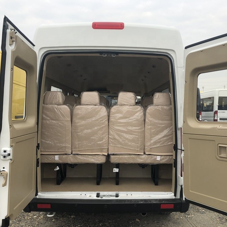 China High Roof Van Mini Bus 19 Seat Bus for Sale