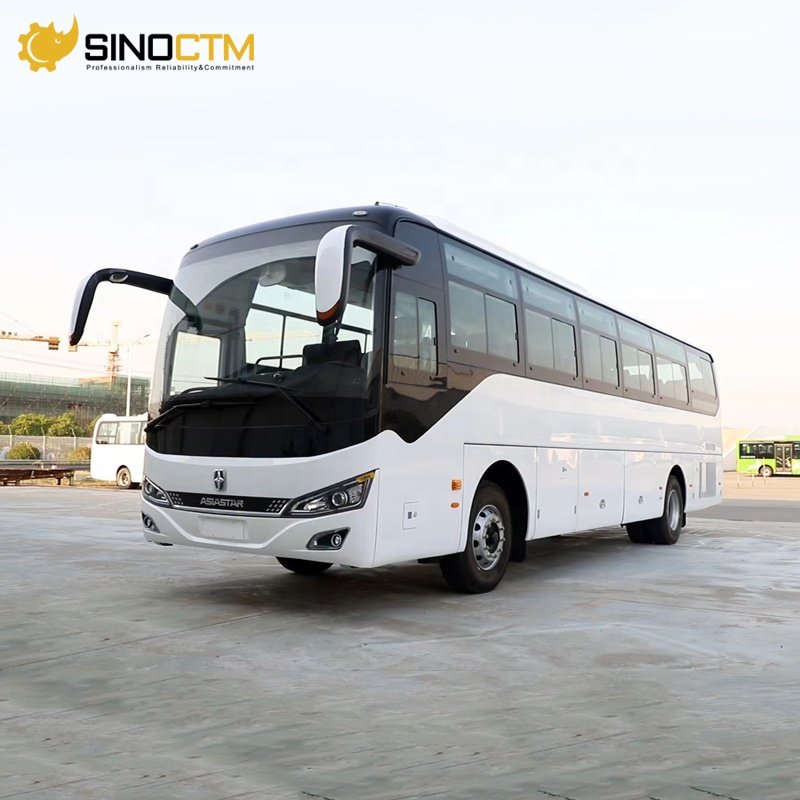 Diesel Manual Transmission Luxury 56 Seat Coach Tour Bus with Euro 4 Emission Standard