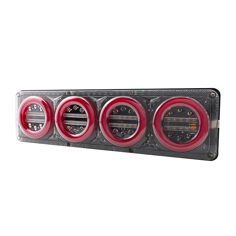 Trailer Rectangular Led Truck Tail Lights for Buses and Truck Lamp