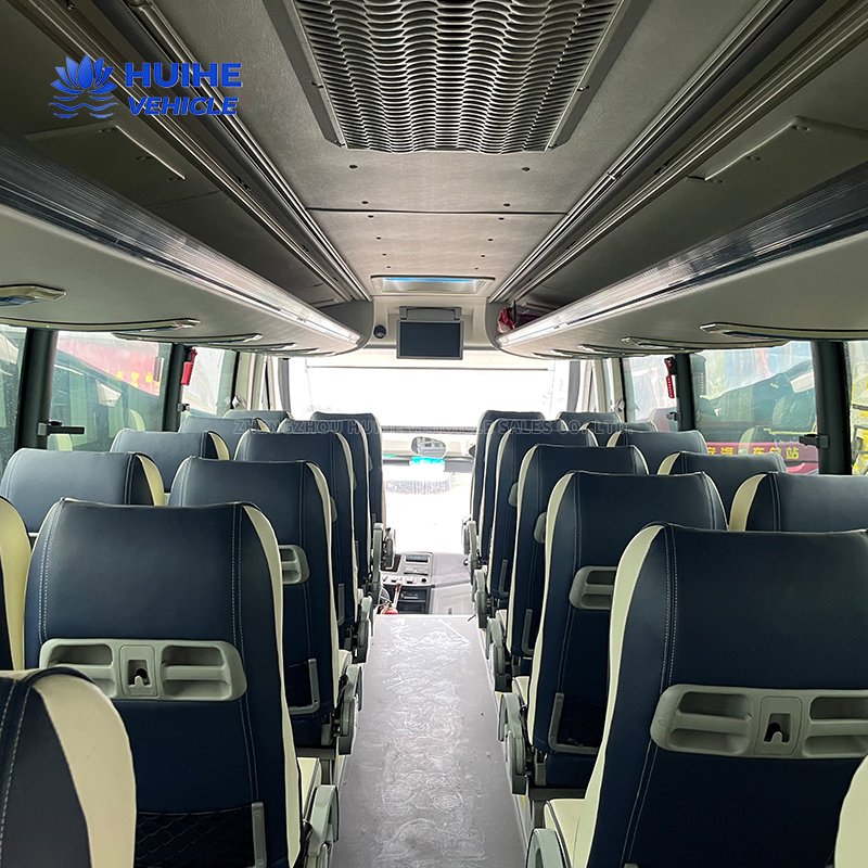 Golden Dragon Used Luxury Coach Bus 53 Seats Place 12m Diesel Buses Prices