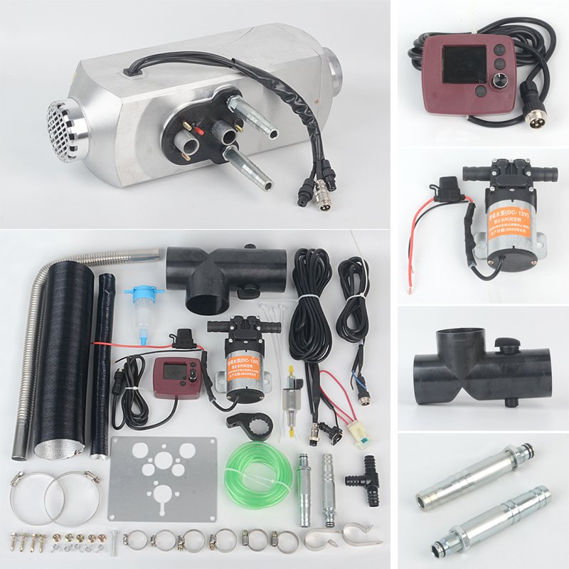 Factory Price Wholesale 12V/24v 8kW Diesel Portable Parking Air Heater Water Heater for RV Motor Home Vehicle