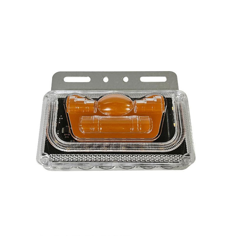 Chevy Colorado Front Rear LED Side Marker Lights Trailer Ground Light OEM 24V COB Led Tail Lights with PC +aluminum Housing