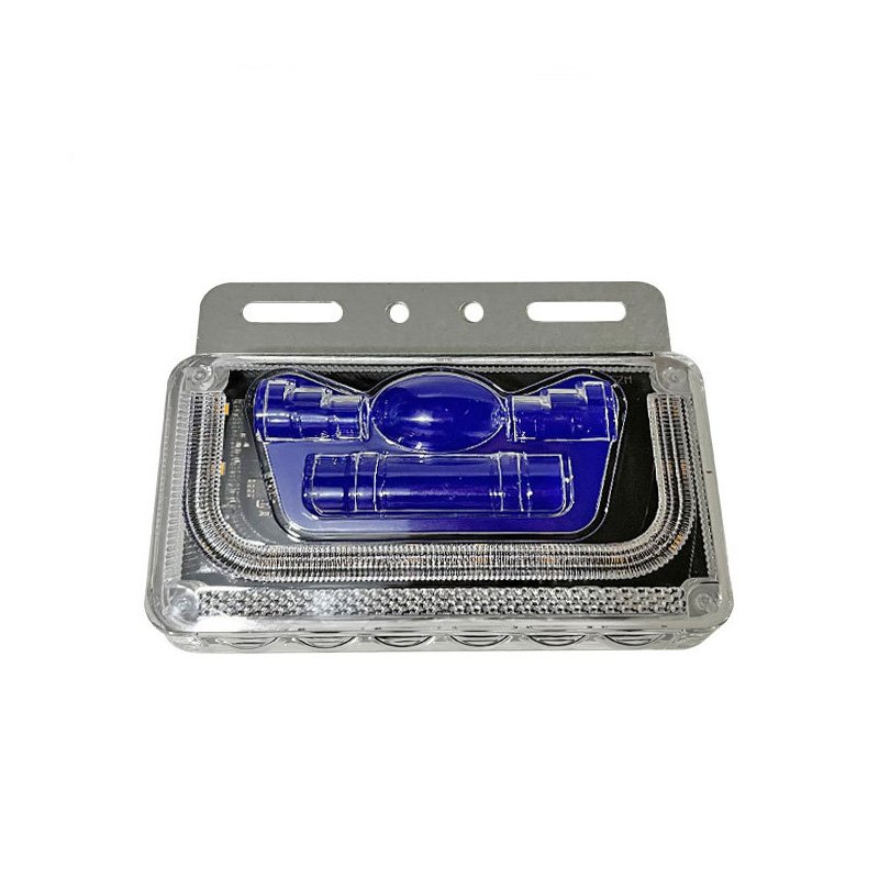 Chevy Colorado Front Rear LED Side Marker Lights Trailer Ground Light OEM 24V COB Led Tail Lights with PC +aluminum Housing