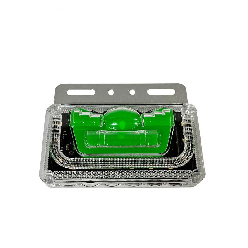 Chevy Colorado Front Rear LED Side Marker Lights Trailer Ground Light OEM 24V COB Led Tail Lights with PC +aluminum Housing