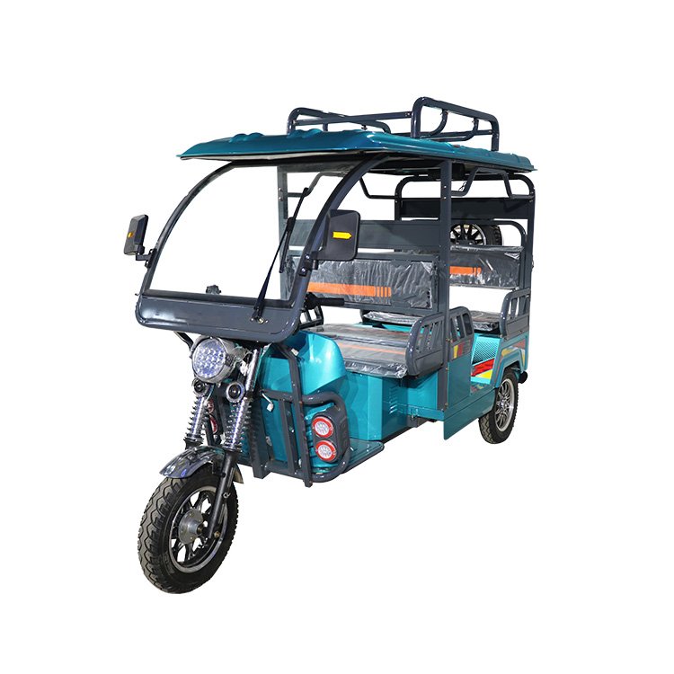 Factory Price Customized Electric Tuk Tuk Tricycle for Passenger Taxi Moto Bajaj 3 Wheel Mini Bus Etrike 3 Wheel Electric