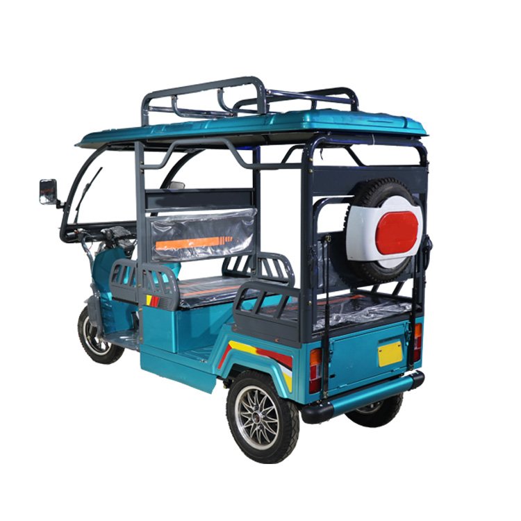 Factory Price Customized Electric Tuk Tuk Tricycle for Passenger Taxi Moto Bajaj 3 Wheel Mini Bus Etrike 3 Wheel Electric