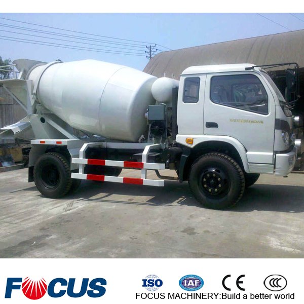 3m3, 4m3 Mini Concrete Truck Mixer, Concrete Mixer Truck