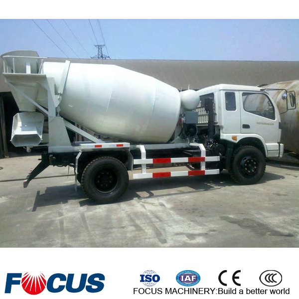 3m3, 4m3 Mini Concrete Truck Mixer, Concrete Mixer Truck
