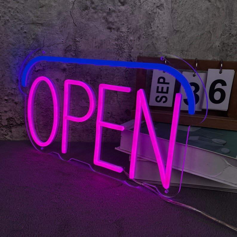 Most Popular Factory Customized Waterproof Personality Use LED Flex Light 12V Neon Sign Advertising Shop