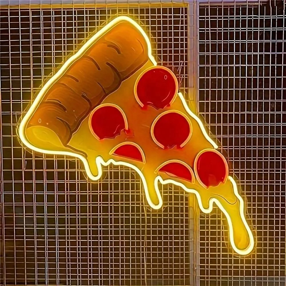 Custom Pizza Store Led Neon Sign Advertisement Neon Light Pizza Shop Lighting for Wall Decoration