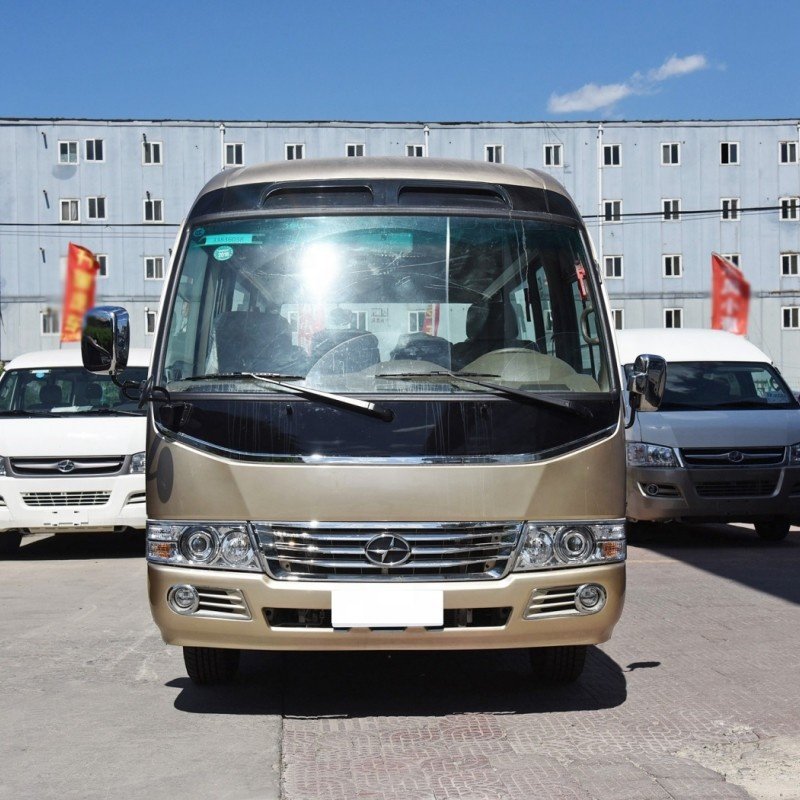 Factory Direct Supply New 10-18 Seats Gasoline Engine Mini Van Mini Passenger Van Mini Petrol Bus
