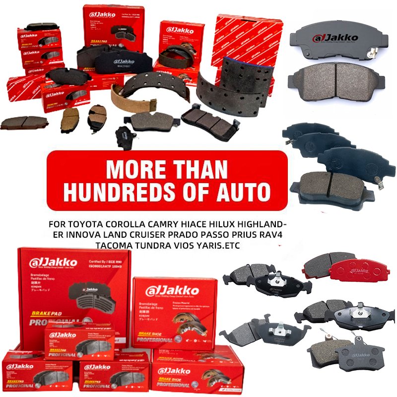 Brake Pads Manufacturer Auto Brake Pad Spare Parts Ceramic for COROLLA RAV4 D1210 0446502380/044650R010 toyota corolla