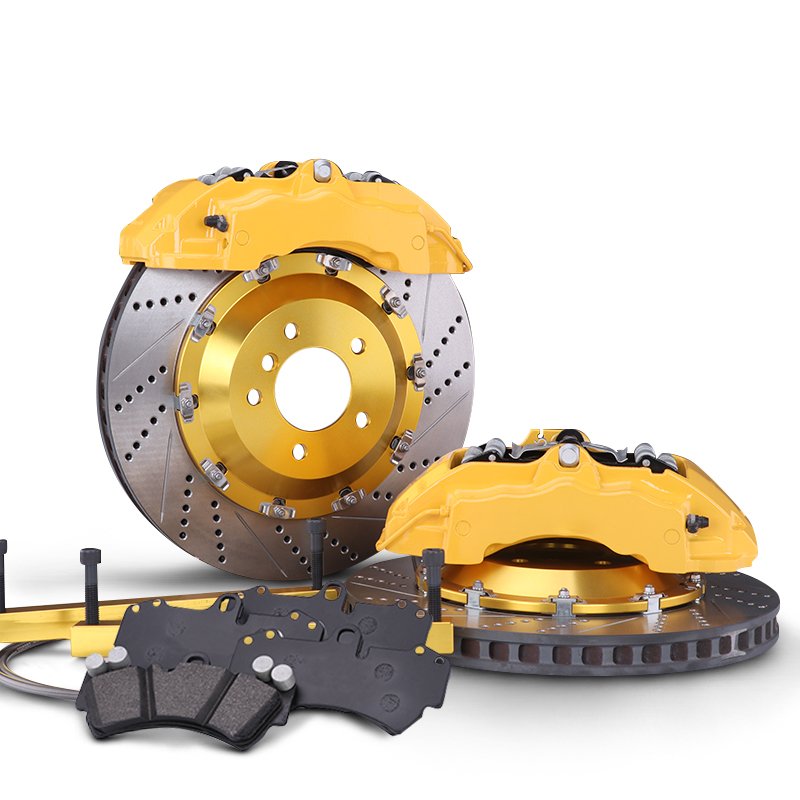 China Factory Auto Brake Caliper System 18Z 6 Pot Big Brake Kit for Golf GTI MK5 MK7 CC Polo Tiguan Transporter CC Hatchback