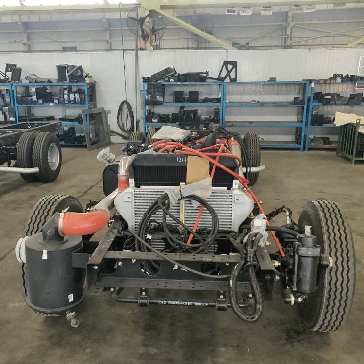 6-12m Diesel Engine Low Floor City Bus Chassis for Sale