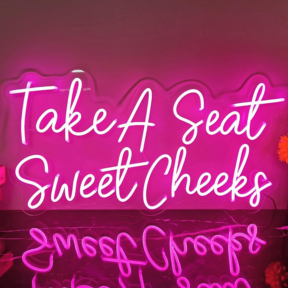 LED Neon Sign Light Oh Baby Acrylic Pure Silicone Custom Logo Free Design Wedding Events Home Wall Decor