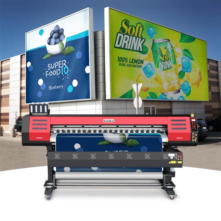 1.8m 2.5m 3.2m Inkjet Printer Flex Banner Plotter Flag Poster Bus Ads Printing Machine Digital Eco Solvent Printers
