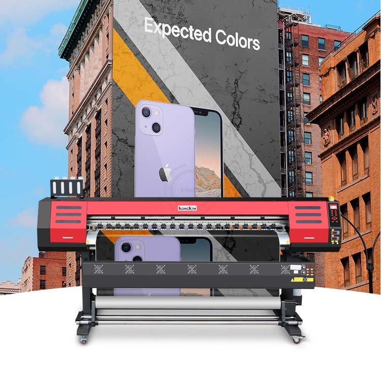 1.8m 2.5m 3.2m Inkjet Printer Flex Banner Plotter Flag Poster Bus Ads Printing Machine Digital Eco Solvent Printers